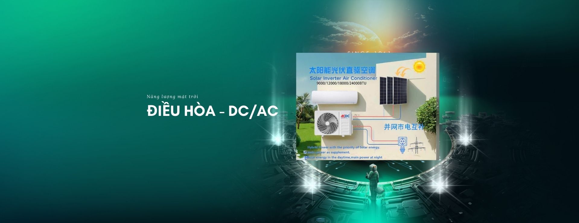 Điều hòa DC, AC